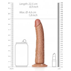Real Rock Ultra Skin Gode réaliste Slim RealRock 20 x 4.6cm Latino